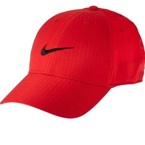 Nike Adult Legacy 91 Dri-Fit Golf Cap, Red